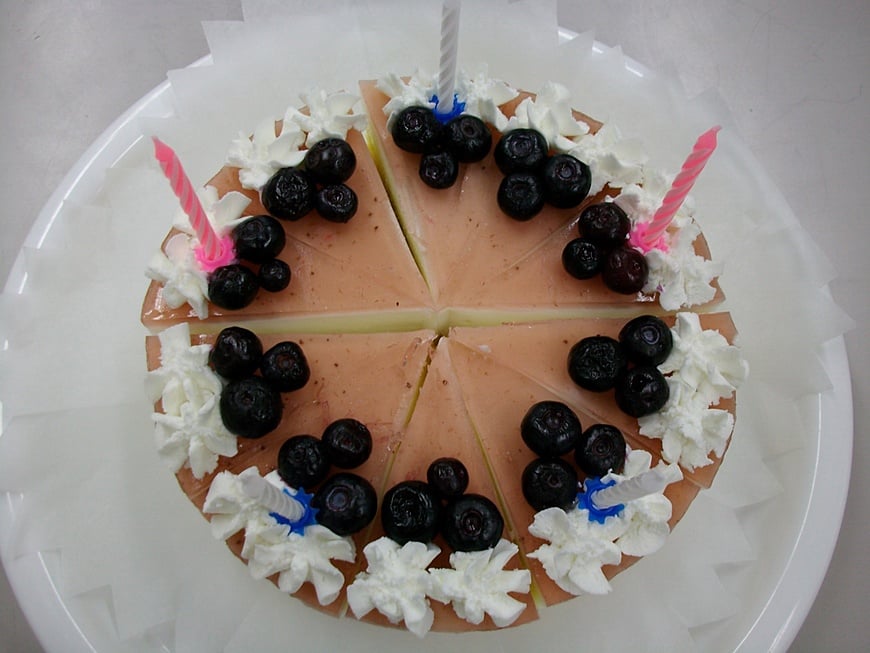 お誕生日会ケーキ